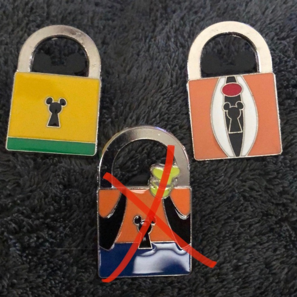 Limited Release Disney Lock Pins
